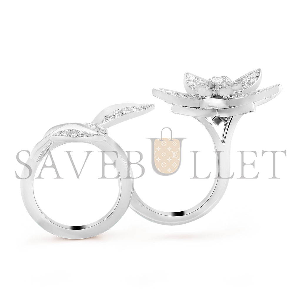 V*N CL*F arpels lotus between the finger ring vcarp1nd00